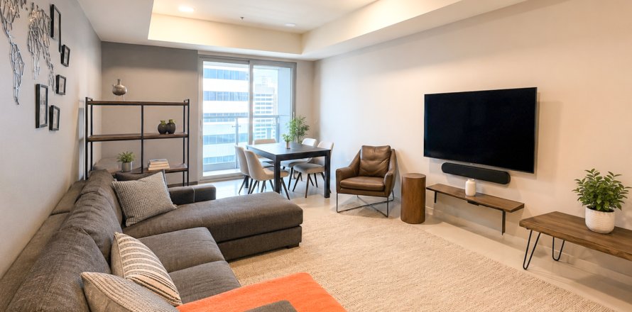 آپارتمان در Dubai Marina، Dubai ، امارات متحده عربی 2 خوابه ، 121.23 متر مربع.  شماره 757545