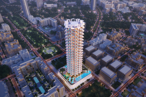 Apartman u Jumeirah Village Circle, Dubai, UAE 1 spavaća soba, 74 m2 Br. 631529 - fotografija 1