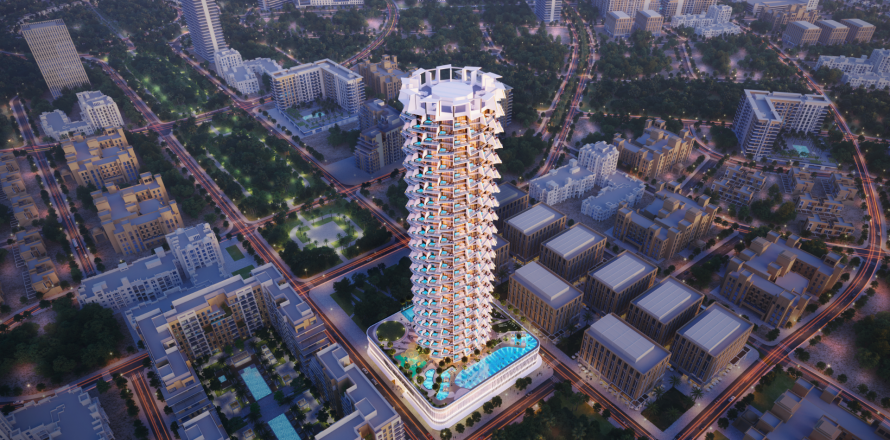 Apartman u Jumeirah Village Circle, Dubai, UAE 74 m2, 1 spavaća soba Br. 631529
