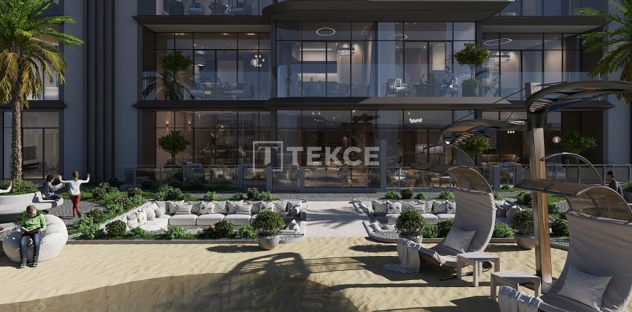 Квартира в Джумейра Вилладж Серкл, Дубай, ОАЭ 3 комнаты, 103м2 № 671691