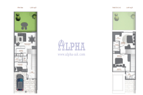 Al Hamra Village, Ras Al Khaimah, UAE의 판매용 타운하우스 침실 2개, 180제곱미터 번호 687727 - 사진 2