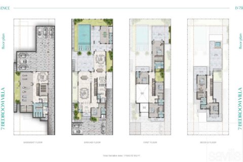 Damac Lagoons, Dubai, संयुक्त अरब अमीरात में विला, 7 बेडरूम, 1851 वर्ग मीटर, संख्या 680853 - फ़ोटो 12