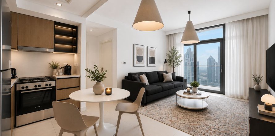 Leilighet i Downtown Dubai (Downtown Burj Dubai), Dubai, Emiratene 1 soverom, 53.7 kvm nr. 710742
