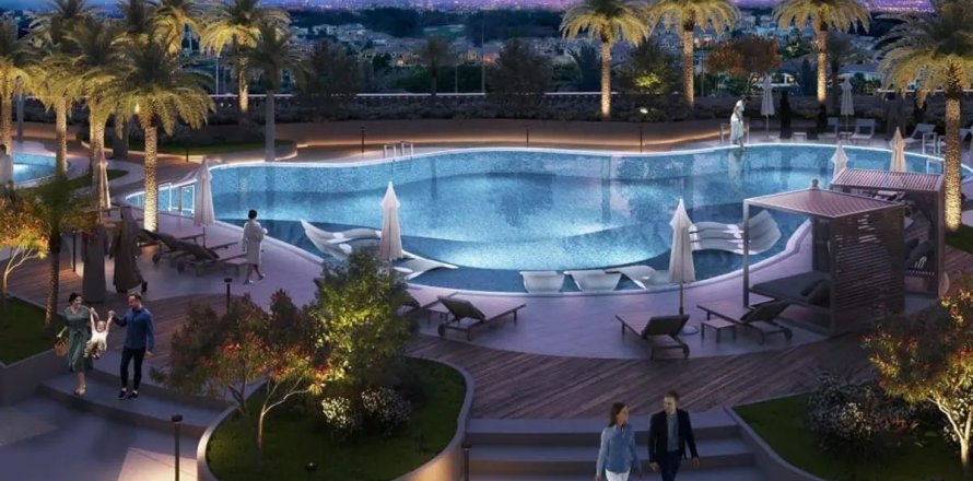 阿联酋 Dubai Dubai Production City (IMPZ) 公寓  1 卧, 93.6 平方米 , 编号 709816