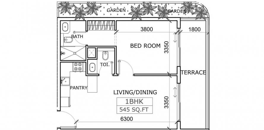 Apartment in Coventry Curves in Dubai South (Dubai World Central), UAE 1 bedroom, 64.85 sq.m. № 629975