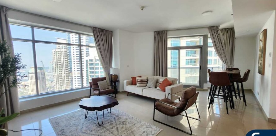 Leilighet i Dubai Marina, Dubai, Emiratene 1 soverom, 89 kvm nr. 667841