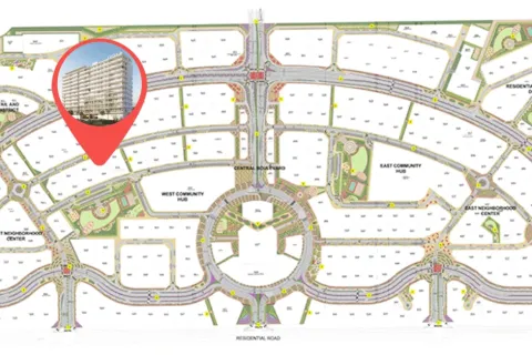 Apartament de vânzare în Dubai Hills Estate, Dubai, EAU 1 dormitor, 38 mp. №729239 - poză 3