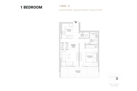 Appartement te koop in Dubai Land, Dubai, VAE 1 kamer, 40 vr.m., nr 728447 - foto 9