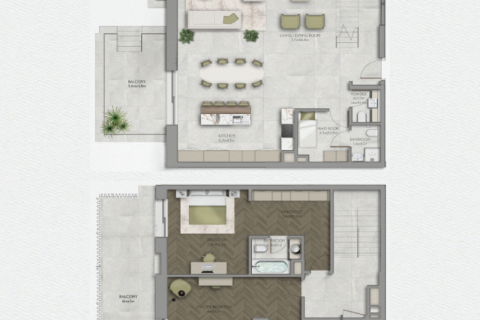 Apartment sa Yas Island, Abu Dhabi, UAE 1 silid-tulugan, 100 sq.m. № 690049 - larawan 8