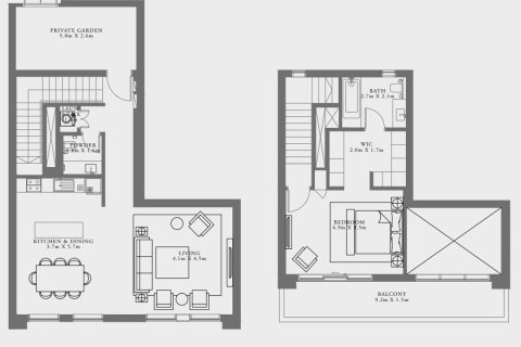 Apartman u gradu Dubai Hills Estate, UAE 1 spavaća soba, 150 m2 Br. 563920 - Slika 2