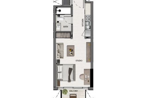 Apartman u Jumeirah Village Circle, Dubai, UAE 1 soba, 35 m2 Br. 732388 - fotografija 6