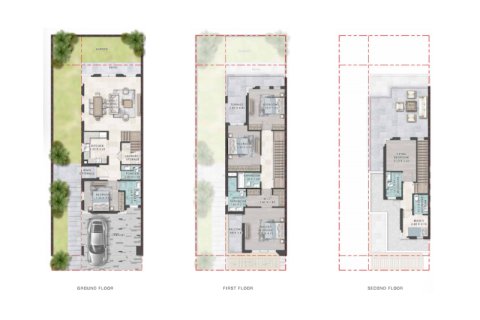 Купить таунхаус в Damac Lagoons, Дубай, ОАЭ 4 спальни, 216м2, № 689848 - фото 8
