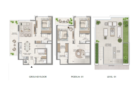 Byt v Dubai Creek Harbour (The Lagoons), SAE 1 ložnice, 71 m² Č.: 689849 - fotografie 11