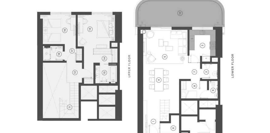 Korter asukohaga Rixos Al Reem Residences asukohaga Al Reem Island, Abu Dhabi, AÜE: 2 magamistoaga, 164.35 m² Nr 740724