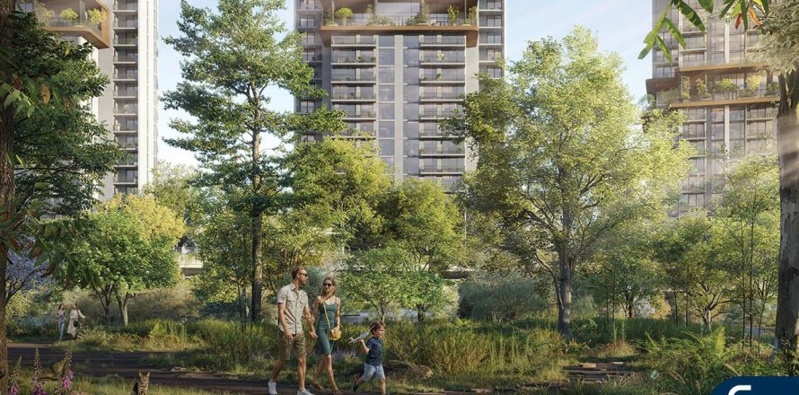 Byt v Ghaf Woods v Dubai, SAE 1 ložnice, 78 m² Č.: 671544