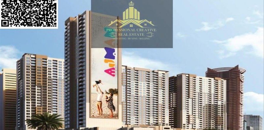 Apartemen di Ajman Downtown, UEA 1 kamar tidur, 102 m2 nomor 640885