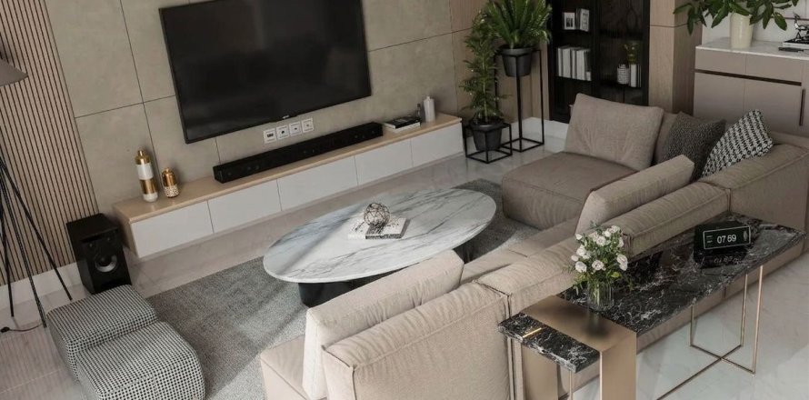Rijtjeshuis in Dubai, VAE 2 slaapkamers, 88 vr.m. nr 754959