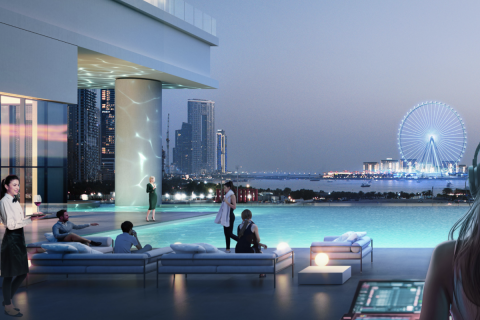 דירה למכירה ב Dubai Harbour, Dubai, איחוד האמירויות  1 חדר שינה, 108 מ"ר, מספר 644866 - תמונה 17