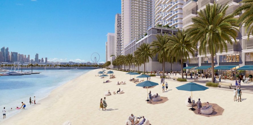 Huoneisto BEACHGATE BY ADDRESS Dubai Harbour, Dubai, Arabiemiraatit 1 makuuhuone № 720932