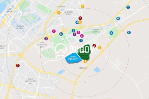 阿联酋 Dubai Damac Lagoons 待售 : 4 卧, 212 平方米 , 编号735669 - 照片 9