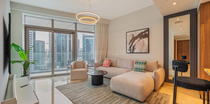 Huoneisto Downtown Dubai (Downtown Burj Dubai), Arabiemiraatit 1 makuuhuone, 79 m2 № 712219