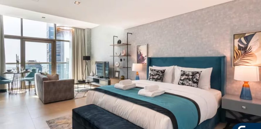 Apartmán v DIFC, Dubai, SAE 1 izba, 45 m2 č. 667772