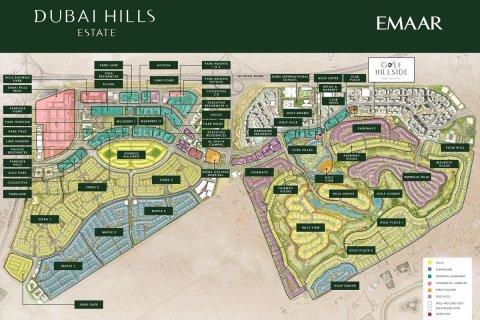 Apartament në Dubai Hills Estate, Emiratet e Bashkuara Arabe 3 dhoma gjumi, 148.9 m2. № 629496 - Foto 11