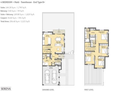Villa zur Miete in Serena, Dubai, VAE 4 Schlafzimmer, 300 m2 Nr. 668144 - Foto 15