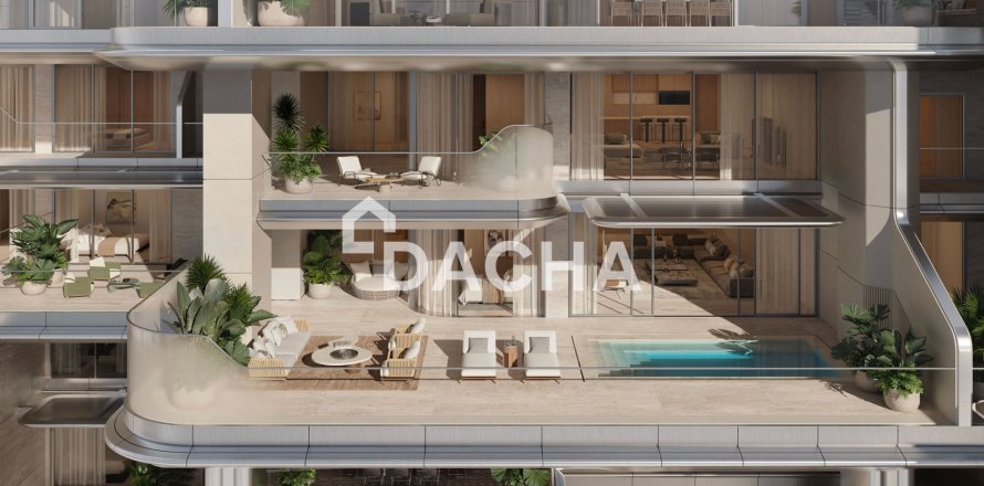 Apartmán v Palm Jumeirah, Dubai, SAE 4 spálne, 607 m2 č. 720498