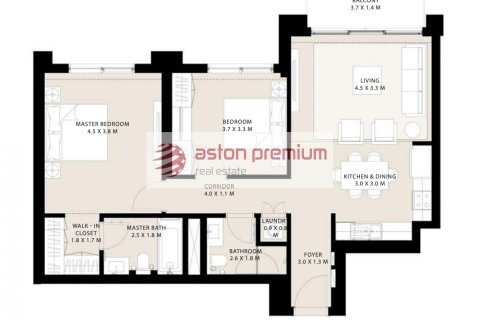 Appartamento in affitto a Dubai Hills Estate, Dubai, EAU 2 camere da letto, 92.1 mq. № 670403 - foto 18