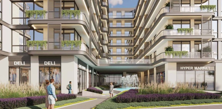 Apartament în Dubai, EAU 2 dormitoare, 87.6 mp.  №727497