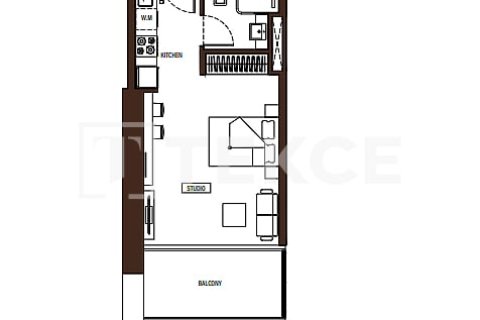 Apartment til salg i Jumeirah Village Circle, Dubai, UAE 1 værelse, 40 kvm № 730912 - foto 13