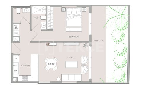 آپارتمان برای فروش در  Jumeirah Village Circle، Dubai، امارات متحده عربی  47 متر مربع ، شماره 730910 - تصویر 20