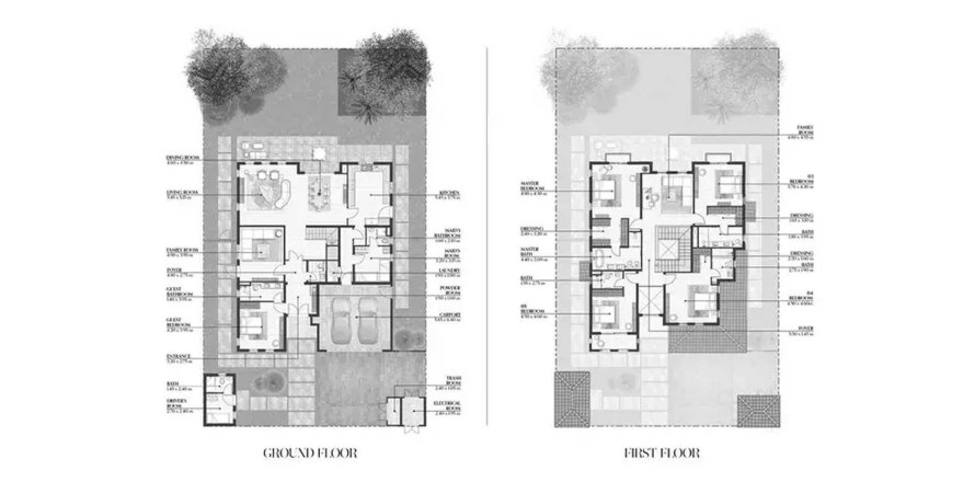 Villa a Bloom Living Seville lakóparkban itt: Abu Dhabi, EAE, 5 hálószoba, 426.7 m², azonosító: 739761