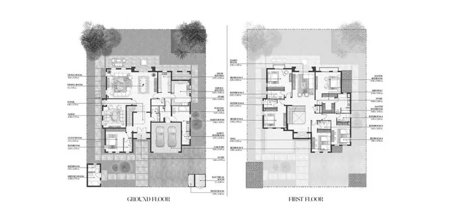 Vila u Bloom Living Seville u gradu Abu Dhabi, UAE 6 spavaće sobe, 514.03 m2 Br. 739764