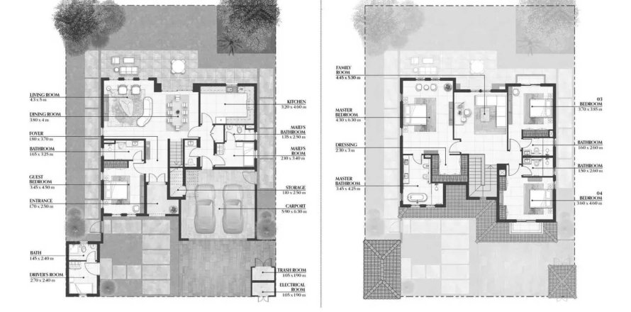 Villa CORDOBA BLOOM LIVING a Abu Dhabi, EAU 4 camere da letto, 316.52 mq. № 739759