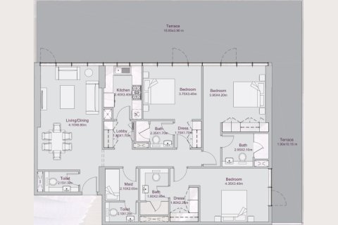 Lakás itt: Al Furjan, Dubai, EAE, 1 hálószoba, 78 m², azonosító: 732591 - fénykép 5