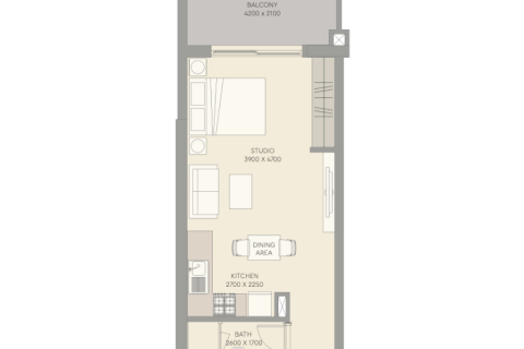 Appartement à vendre à Majan, Dubai, EAU 1 pièce, 42 m2 № 732679 - photo 4