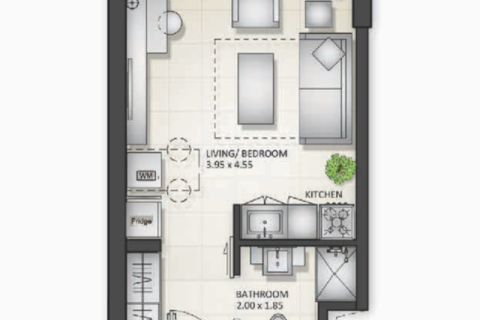 Apartmán v Sharjah, SAE 1 izba, 34 m2 č. 732677 - Fotografia 10