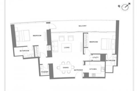 Byt v Dubai, SAE 2 ložnice, 142.99 m² Č.: 637729 - fotografie 11
