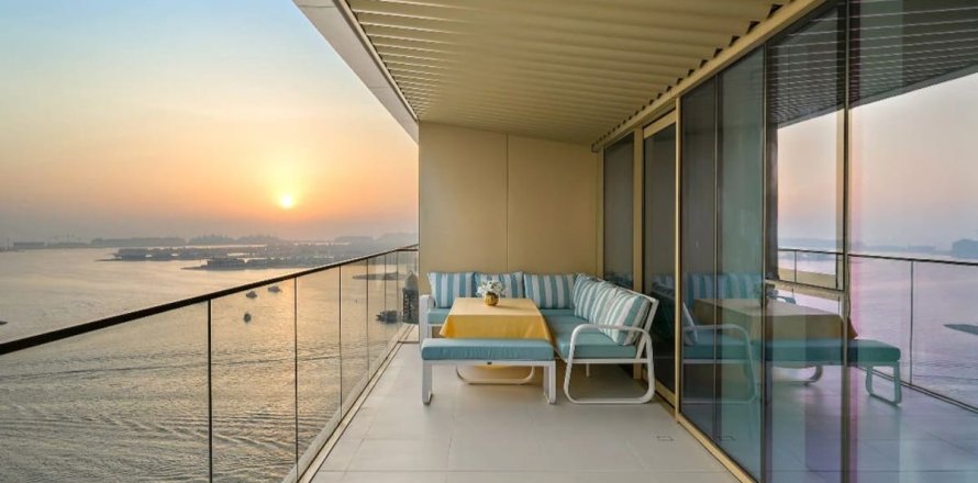 Пәтер Dubai Harbour, Дубай, БАӘ-да 2 жатын бөлмелер, 129.8 м² № 686300