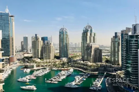 Apartman u Dubai Marina, Dubai, UAE 3 spavaćih soba, 164 m2 Br. 738143 - fotografija 3
