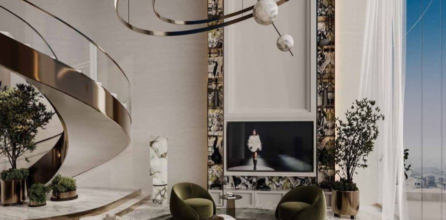 Appartement in Business Bay, Dubai, VAE 1 slaapkamer, 76.8 vr.m. nr 635644