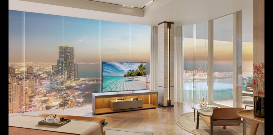 Apartmán v SENSORIA v Jumeirah Beach Residence, Dubai, SAE 3 spálne, 306 m2 č. 637343