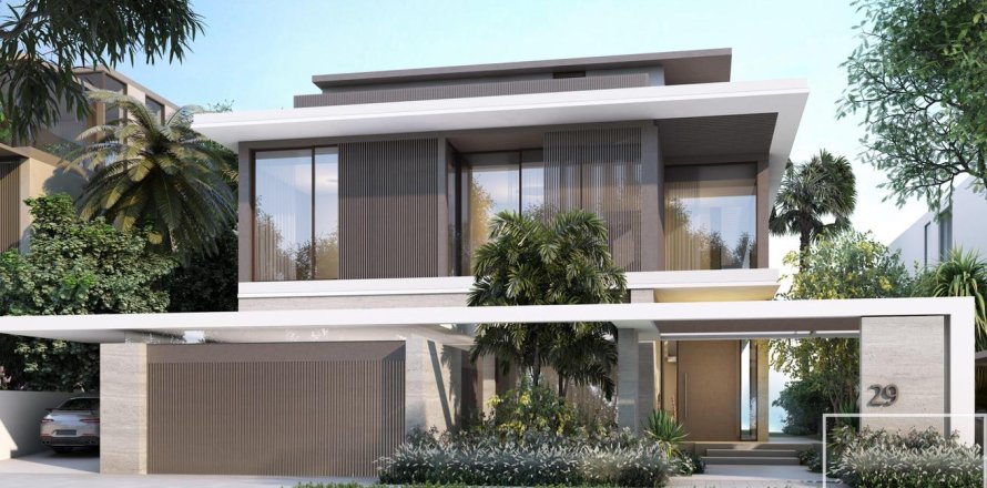 Huvila Palm Jumeirah, Dubai, Arabiemiraatit 5 makuuhuonetta, 752.7 m2 № 747114