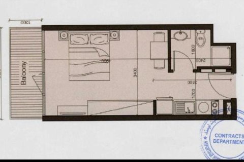 Apartment sa Khalifa City, Abu Dhabi, UAE 31 sq.m. № 731940