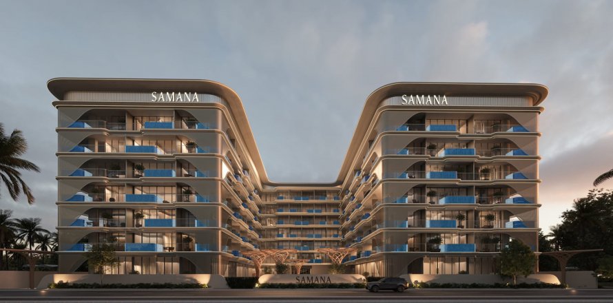 Apartemen di Dubai, UEA 2 kamar tidur, 113 m2 nomor 641906