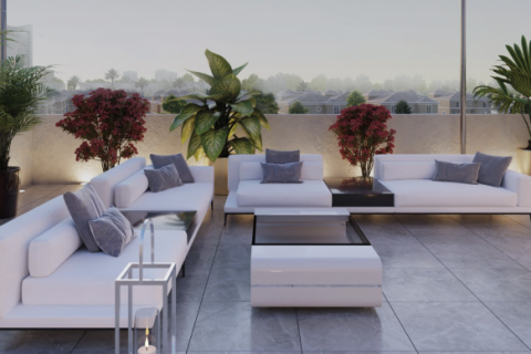 Apartament në Dubai Studio City, Emiratet e Bashkuara Arabe 1 dhomë gjumi, 55.6 m2. № 629730 - Foto 8