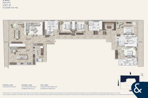 Al Wasl、Dubai、UAE にあるマンション販売中 4ベッドルーム、490 m2、No666506 - 写真 4