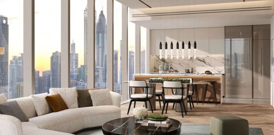 Пәтер DIFC, Дубай, БАӘ-да 2 жатын бөлмелер, 147.7 м² № 638293